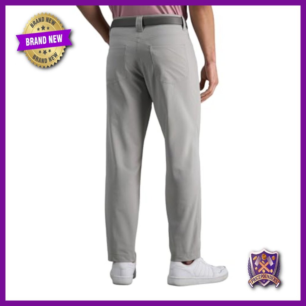 Men's Performance Stretch Tech Pants Straight Fit… - image 2